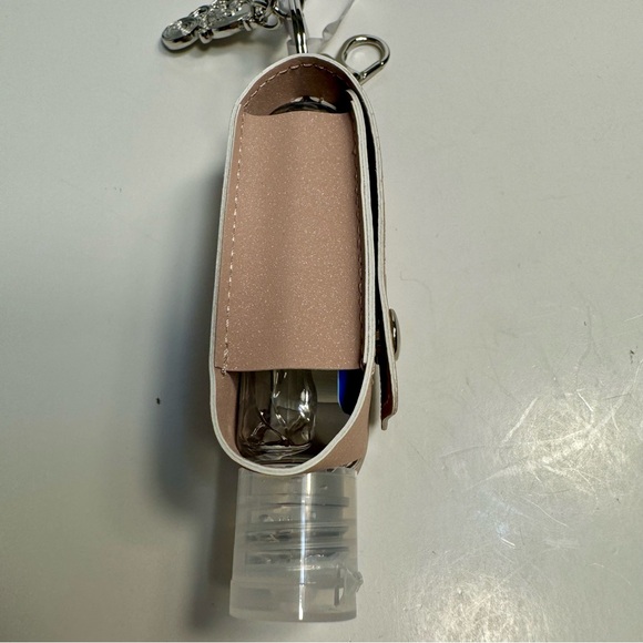 NWT. Disney Cinderella Castle Magical Place Sanitizer 1oz Keychain bag charm. - Picture 6 of 14
